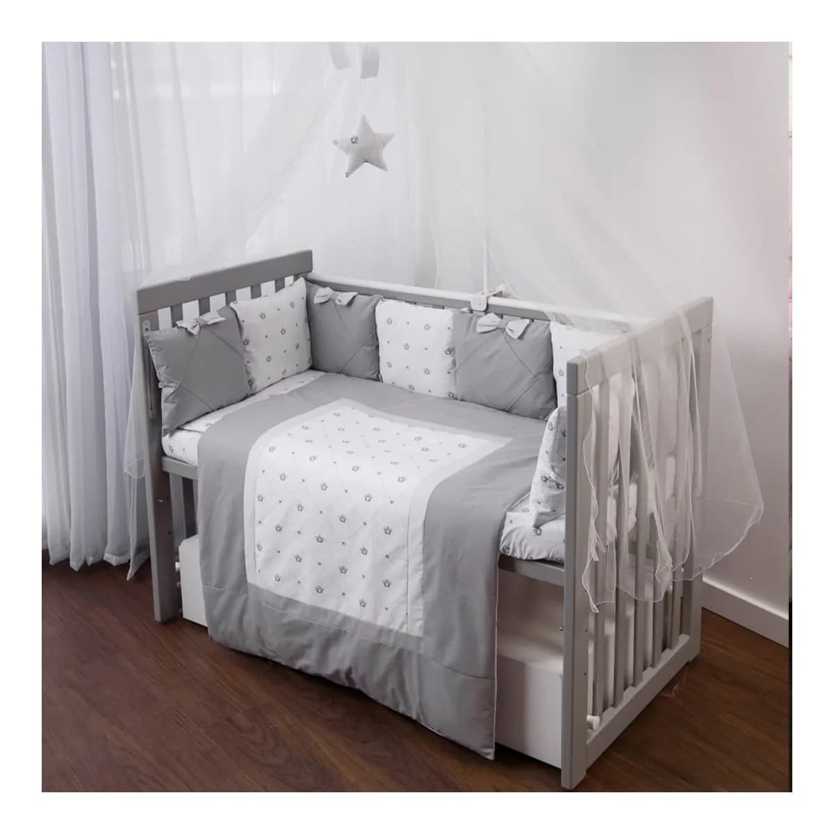 Set de lenjerie pentru pat Atlantida 7 el.
